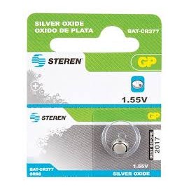 PILA (BATERIA) DE OXIDO DE PLATA DE 1.55V, PARA  RELOJ