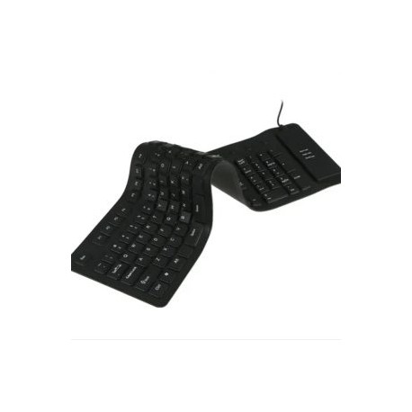 TECLADO FLEXIBLE MULTIMEDIA