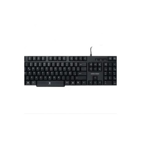 TECLADO USB ALAMBRICO NEGRO