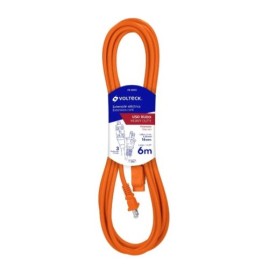XTENSION ELECTRICA USO RUDO DE 6TS CALIBRE 16  NARANJA ER-2X16 VOLTECK