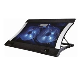 BASE ENFRIADORA PARA LAPTOP NEGRO/PLATA NACEB