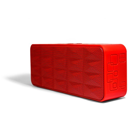 BOCINAS BLUETOOTH VORAGO ROJA SPEAKER 100