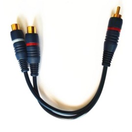 CABLE 1 RCA MACHO A 2 RCA HEMBRAS