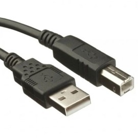 CABLE USB A PLUG MACHO/ B PLUG MACHO 1.8MTS