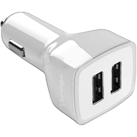 CARGADOR DE AUTO AL ENCENDEDOR DOBLE SALIDA  USB