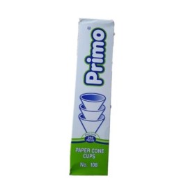 CONO PRIMO PARA AGUA DEL 108 CON 250PZAS