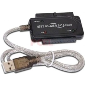 CONVERTIDOR USB DE DISCOS DUROS SATA E IDE