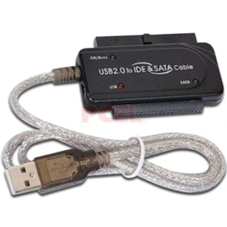 CONVERTIDOR USB DE DISCOS DUROS SATA E IDE