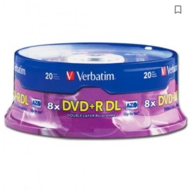 DVD+R DL DOBLE LAYER O DOBLE CAPA 8.5GB  240MIN(95166)